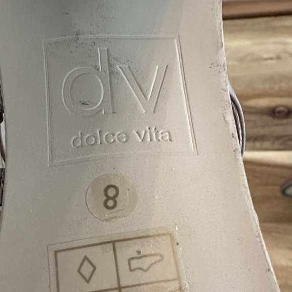 Dolce Vita Women's Taupe Strappy Heels - Picture 6 of 7